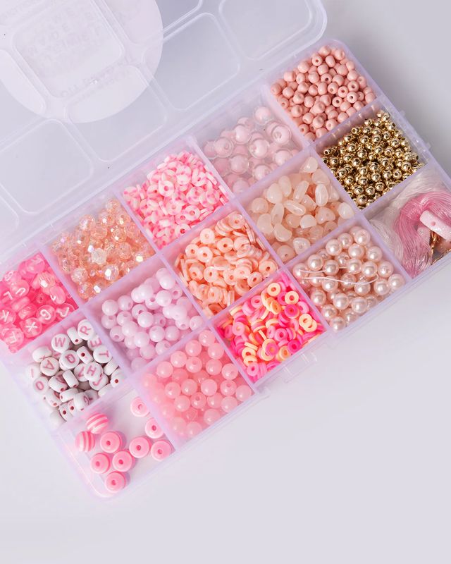 DIY Bead Box - Pinkest Pink Valentine