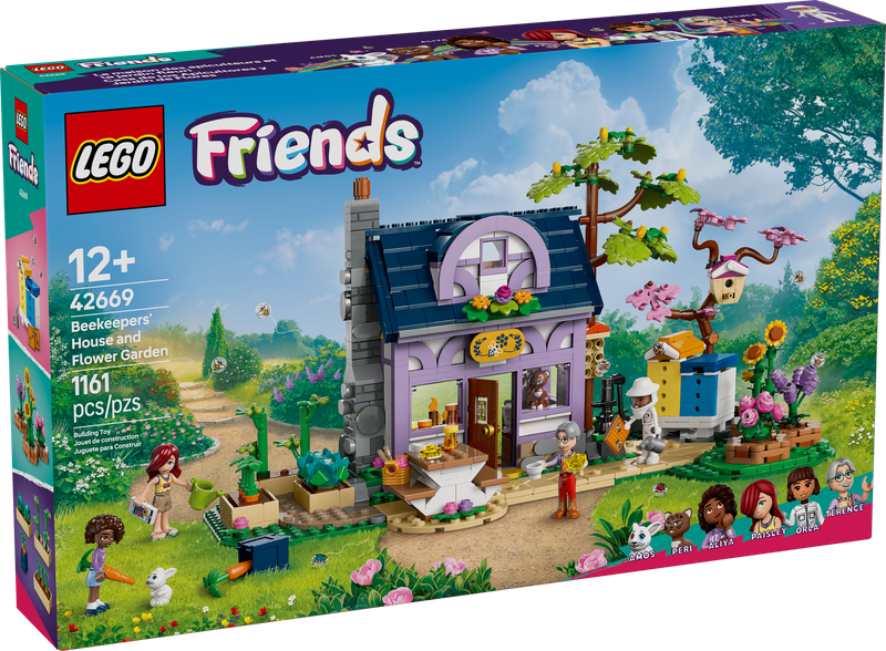 LEGO® FRIENDS - Beekeepers&#39; House and Flower Garden