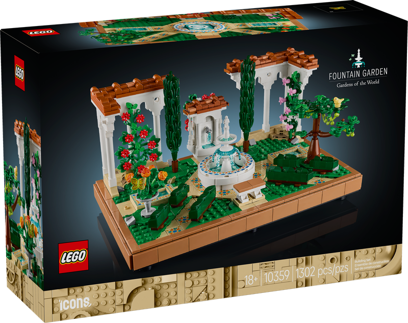 LEGO® ICONS - Fountain Garden