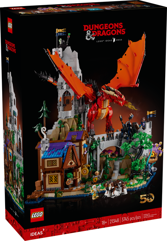 LEGO® IDEAS - Dungeons &amp; Dragons: Red Dragon&#39;s Tale