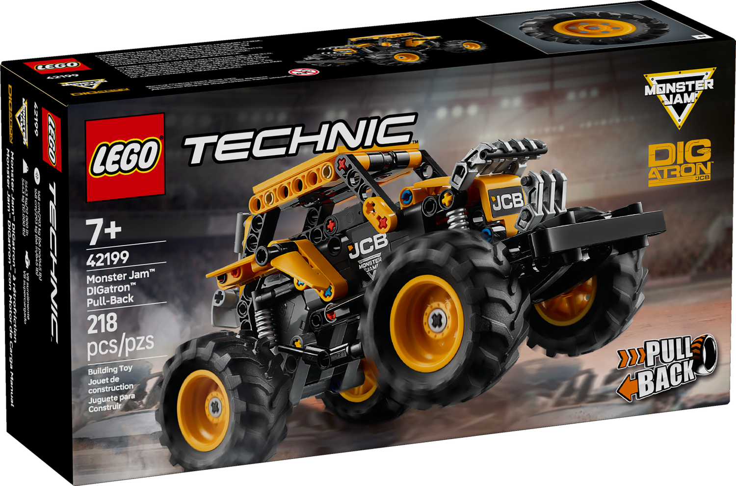 LEGO® TECHNIC - Monster Jam™ DIGatron™ Pull-Back