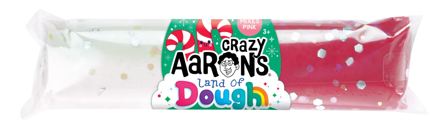 Land of Dough - Christmas - Glitter Roll -, Color: Candy Cane