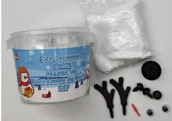 DIY Snowman Putty