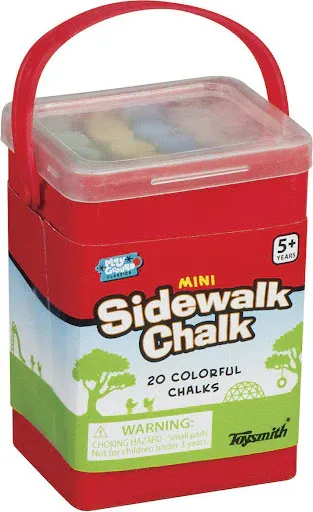 Mini Sidewalk Chalk 20pc