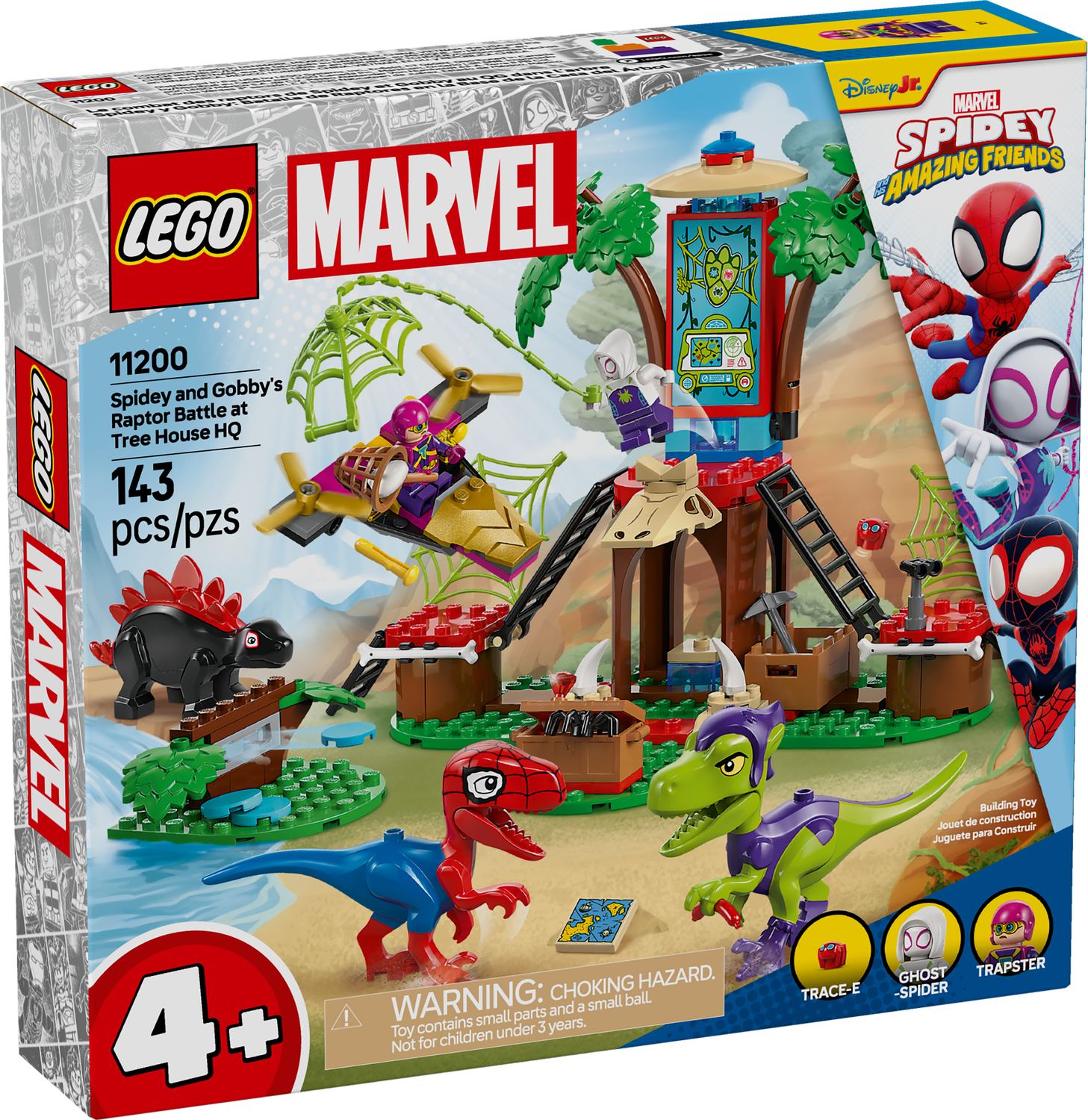 LEGO® MARVEL SPIDEY - Spidey and Gobby&#39;s Raptor Battle at Tree House HQ