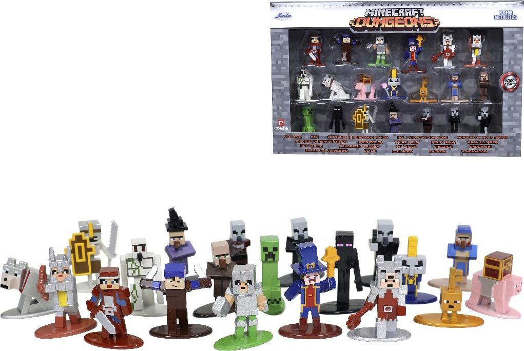 Jada - 1.65 Nano Metalfigs Minecraft 20 pk Series 4