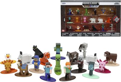 Jada - 1.65 Nano Metalfigs Minecraft 18 pk Series 8