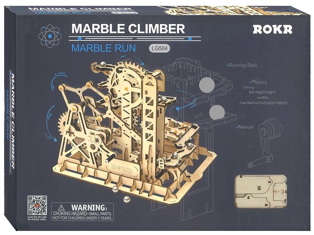 ROKR - Marble Run - Climber Fortress