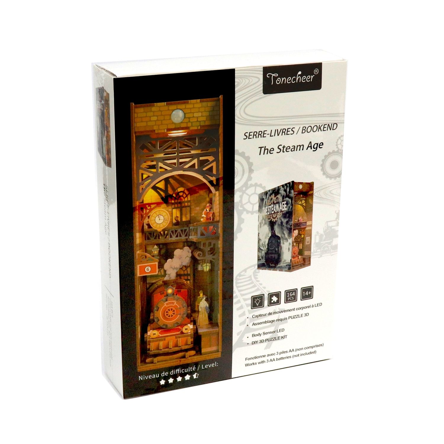 JaCaRou Puzzles - Bookend - The Steam Age