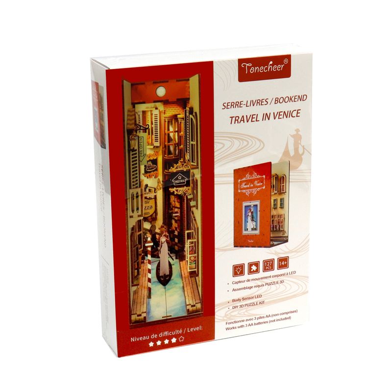 JaCaRou Puzzles - Bookend - Travel in Venice