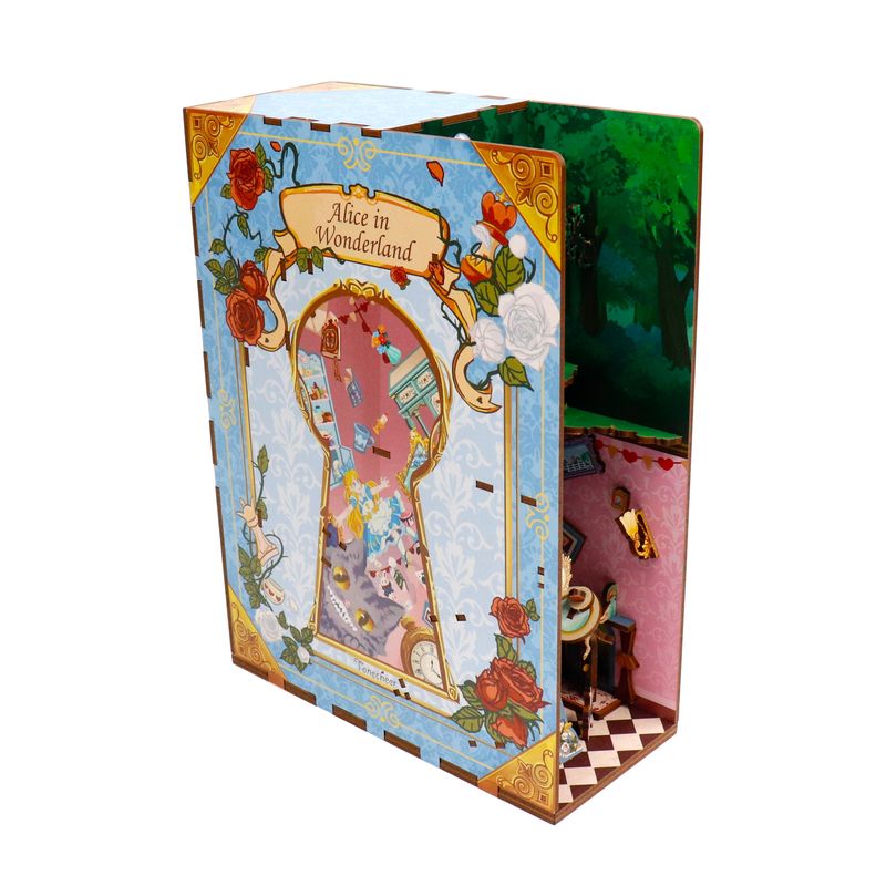 JaCaRou Puzzles - Bookend - Alice in Wonderland
