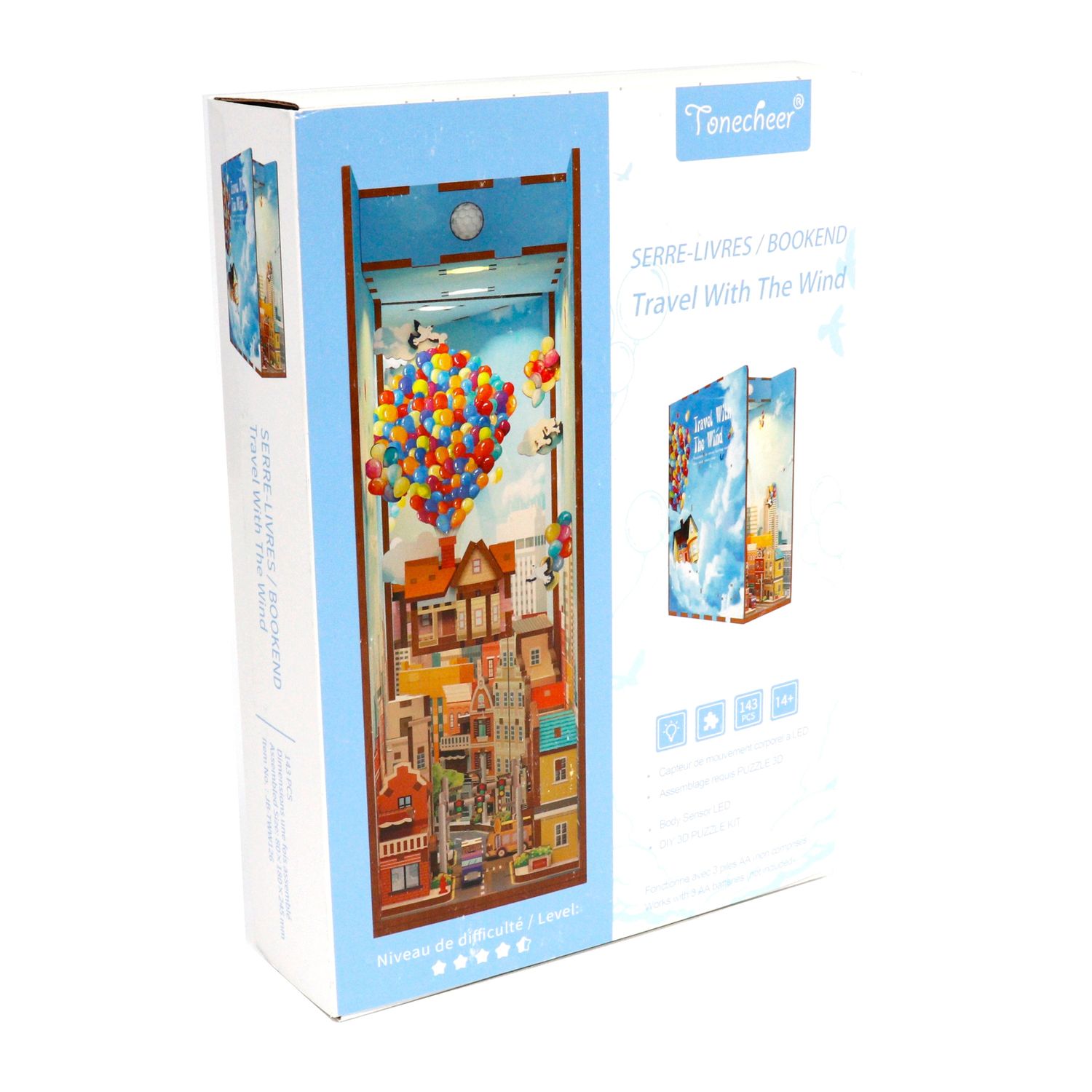 JaCaRou Puzzles - Bookend - Travel With the Wind
