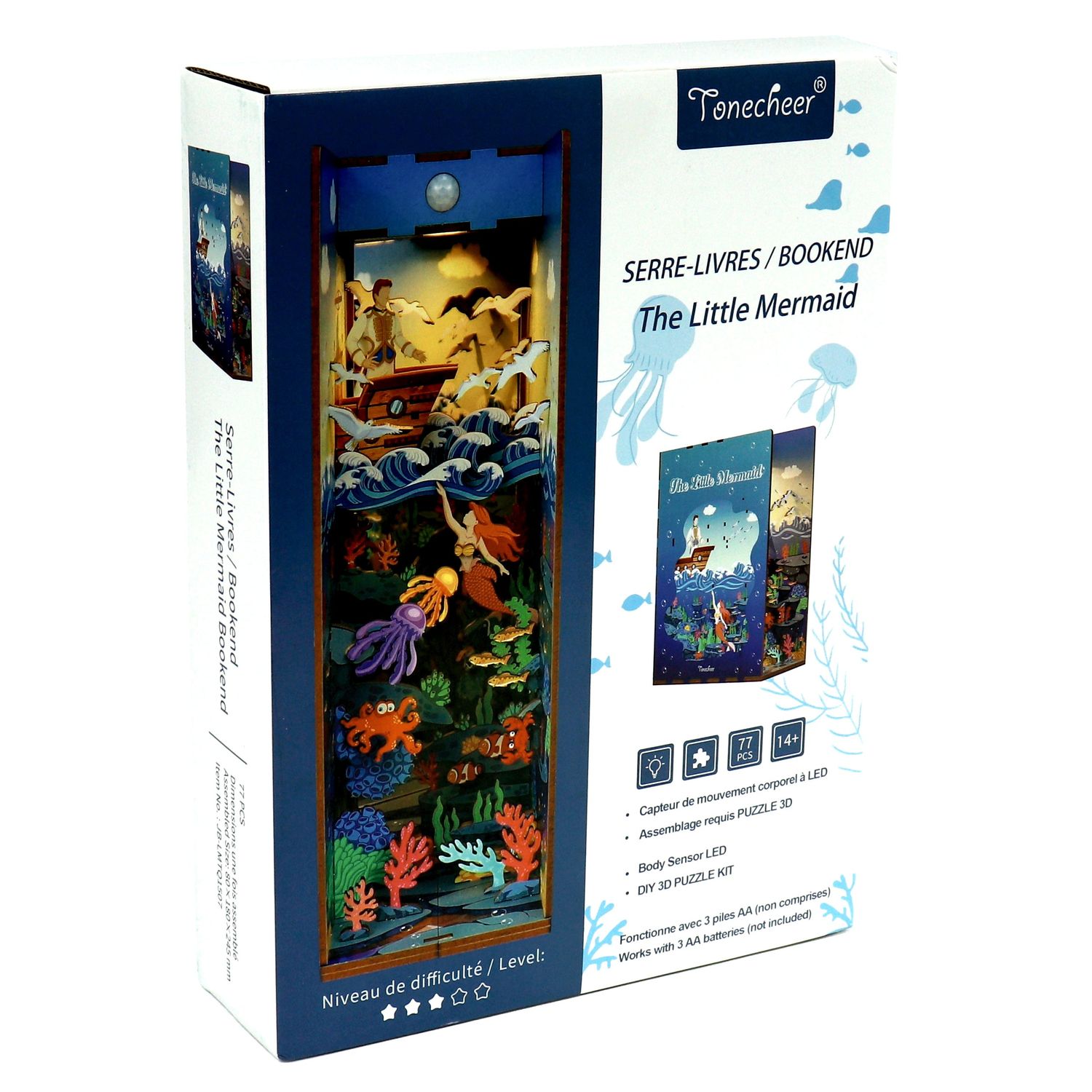JaCaRou Puzzles - Bookend - The Little Mermaid