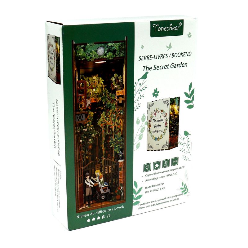 JaCaRou Puzzles - Bookend - The Secret Garden