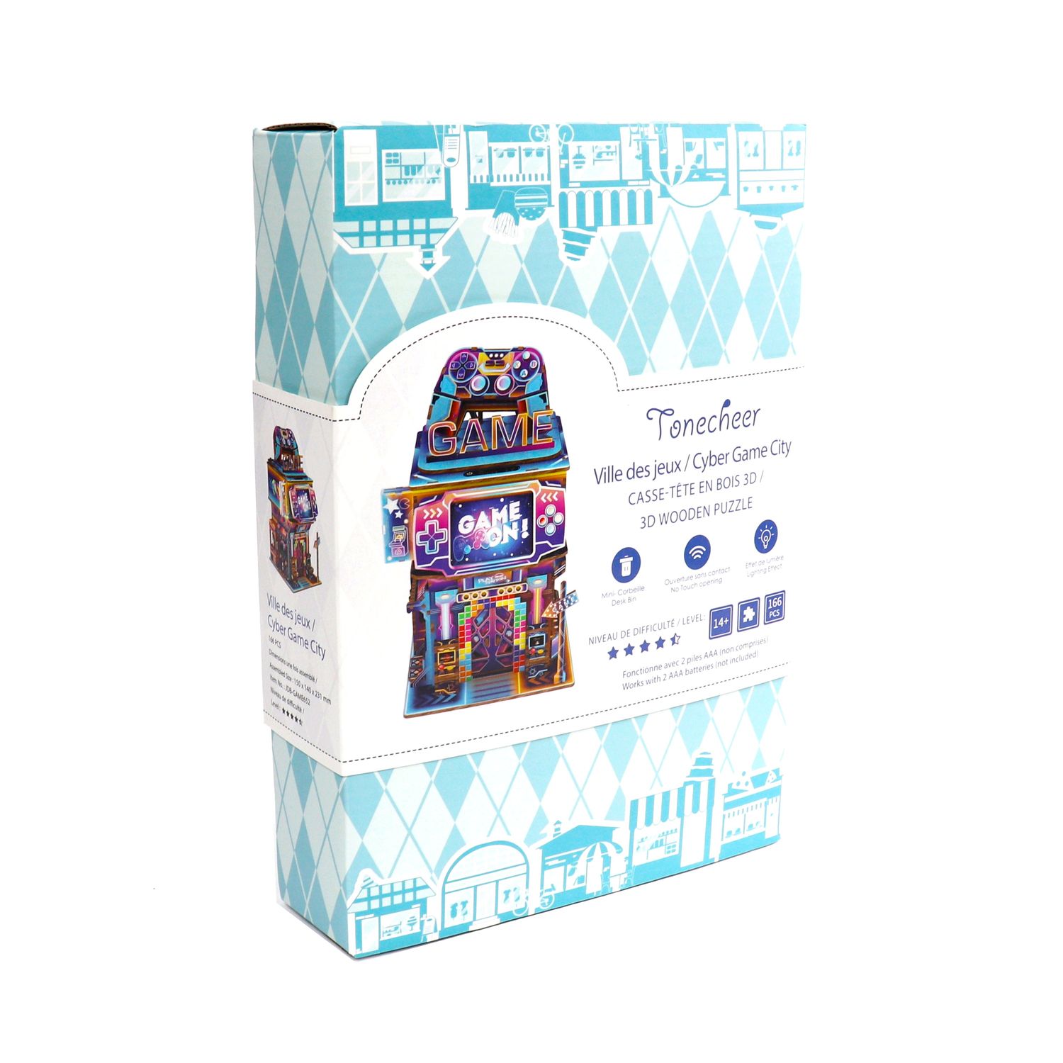 JaCaRou Puzzles - Desk Bin - City Games