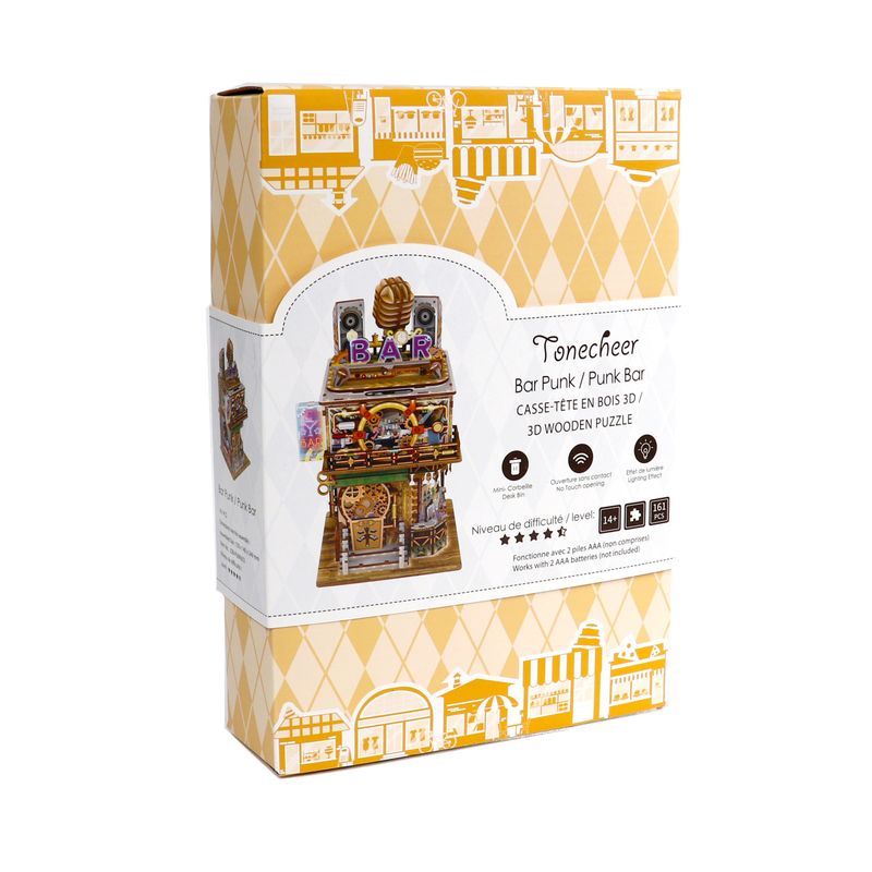JaCaRou Puzzles - Desk Bin - Punk Bar