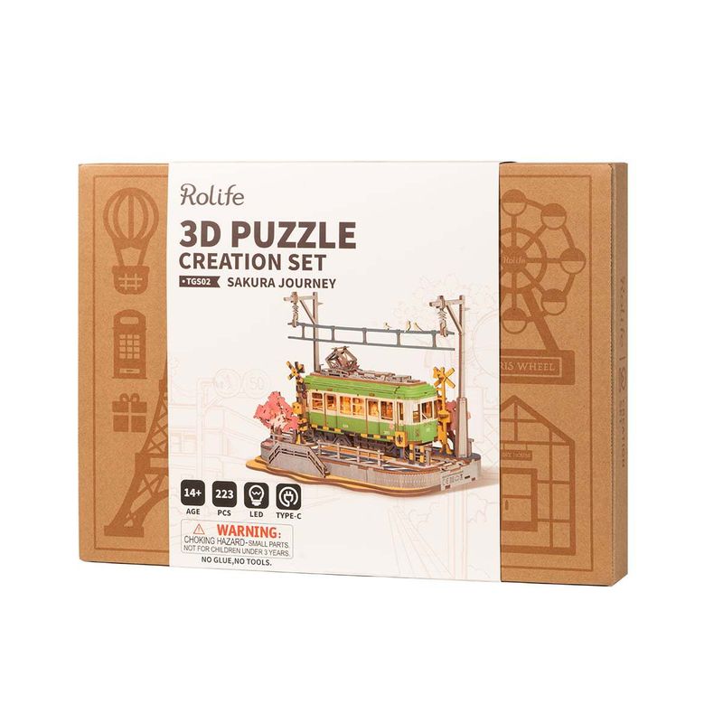 Rolife - 3D Puzzle Creation Set - Sakura Journey