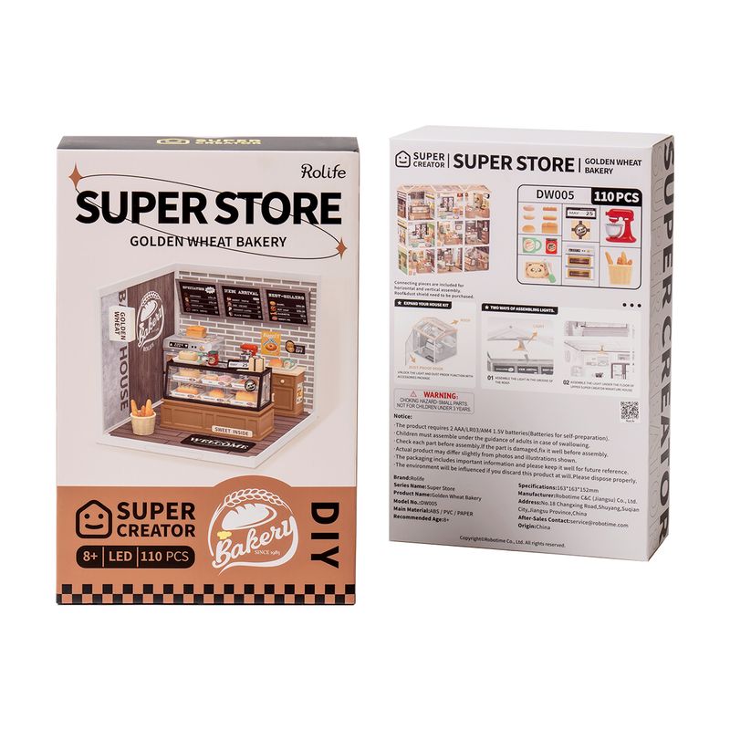 Rolife - Super Creator - Golden Wheat Bakery
