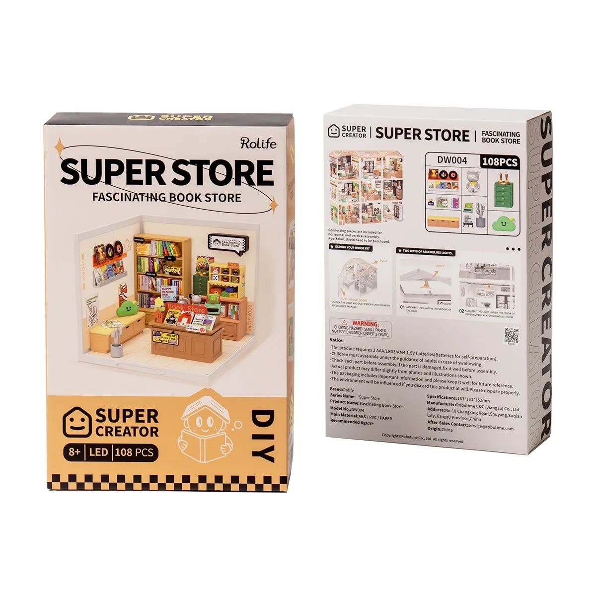 Rolife Super Creator - Fascinating Book Store