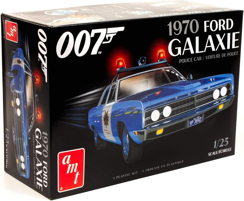 AMT - 1970 Ford Galaxy Police Car James Bond