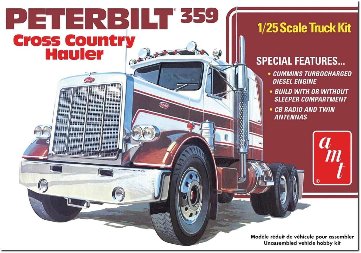 AMT - 1/25 PETERBILT 359 &quot; Cross Country Hauler