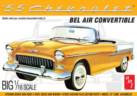 AMT - 1955 Chevy Bel Air Convertible 1/16