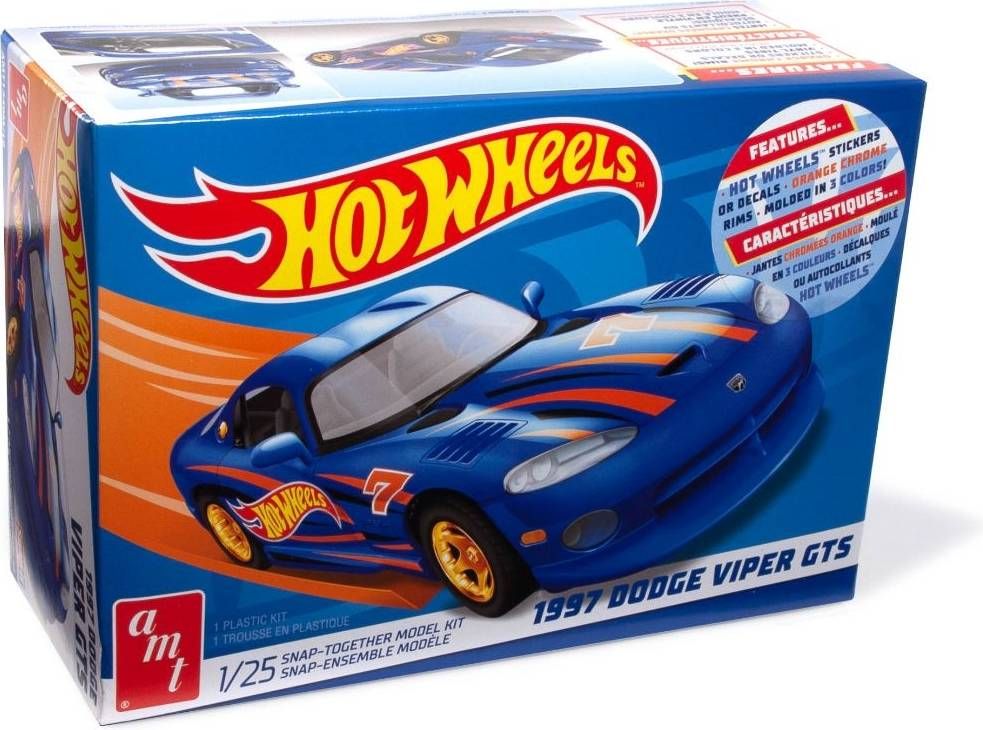 AMT - Hot Wheels 1997 Dodge Viper GTS Snap