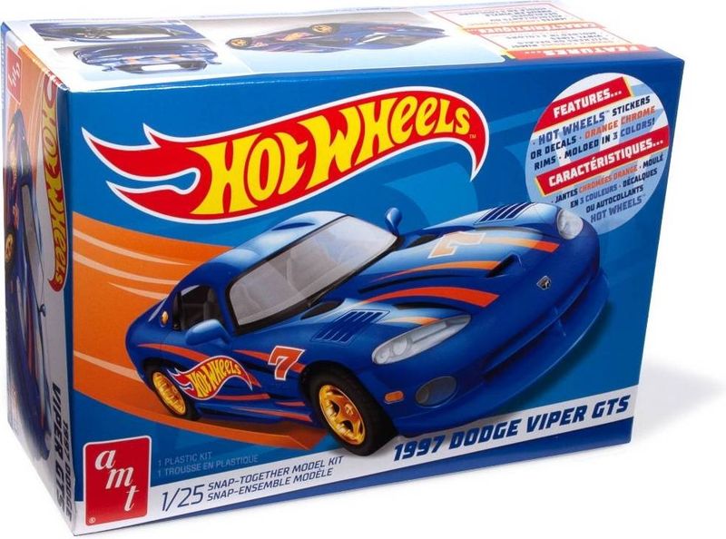 AMT - Hot Wheels 1997 Dodge Viper GTS Snap