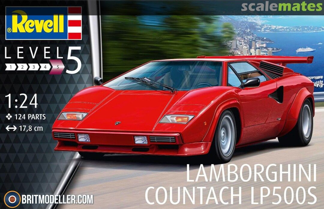 Revell - 1/24 Lamborghini Countach LP500S