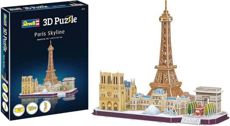 Revell - 3D foam Puzzle Paris France Skyline
