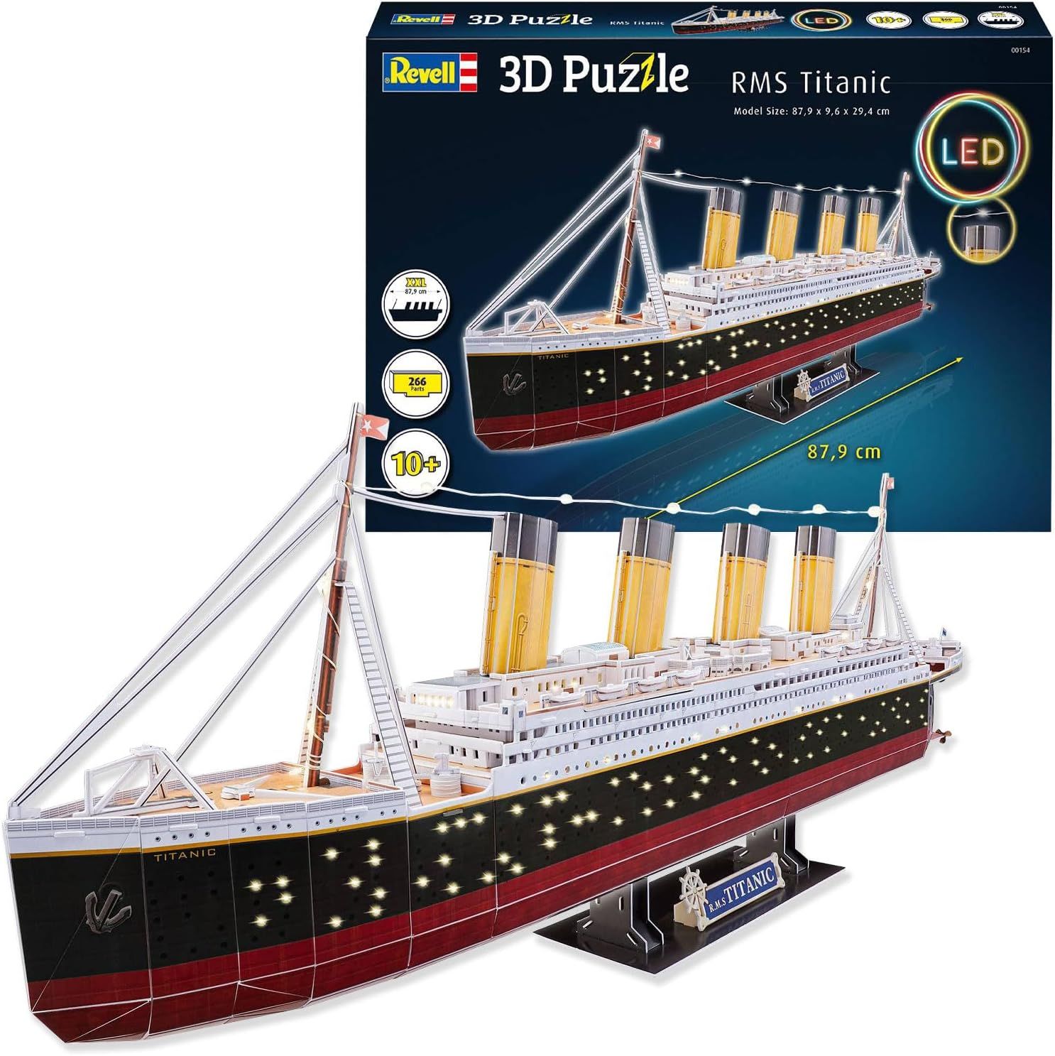 Revell - 3D foam Puzzle Titanic  LED edition
