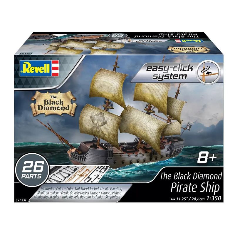 Revell - SnapTite - Black Diamond Pirate Ship