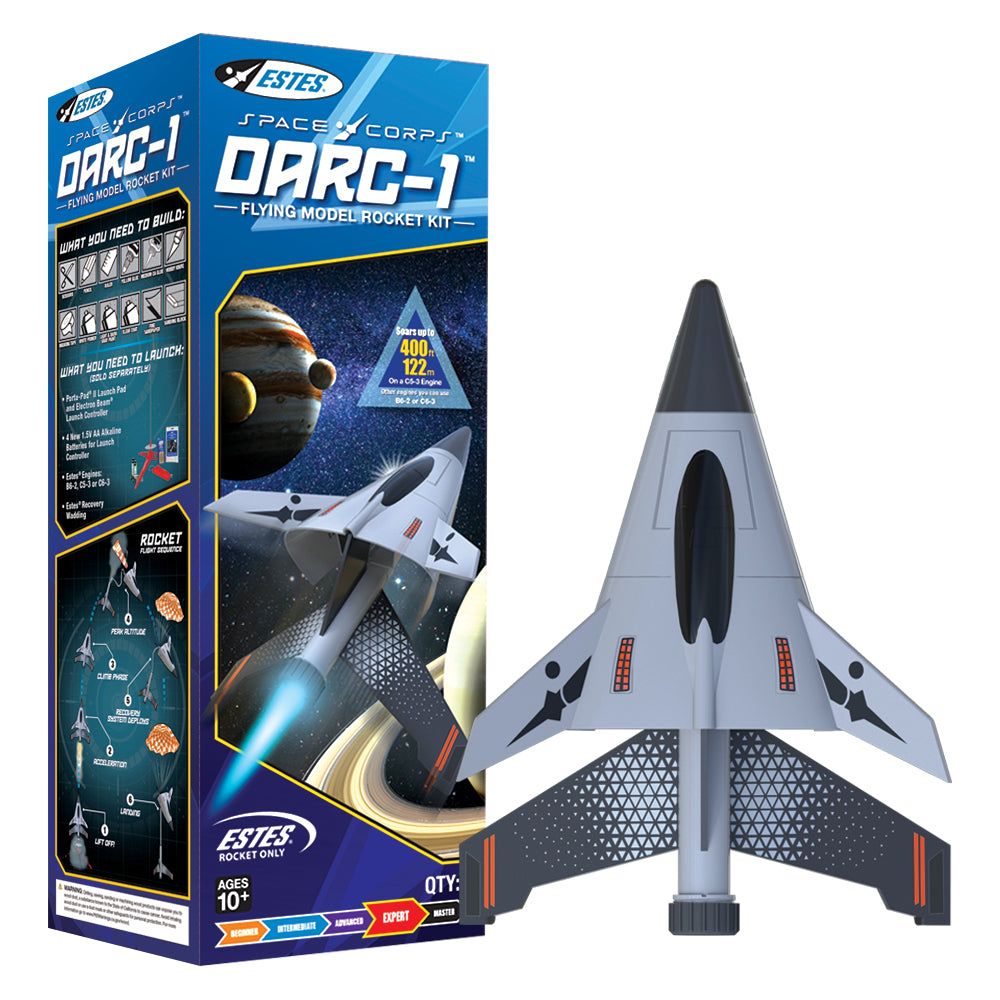 Estes Rockets - Space Corps DARC-1 (damaged box)