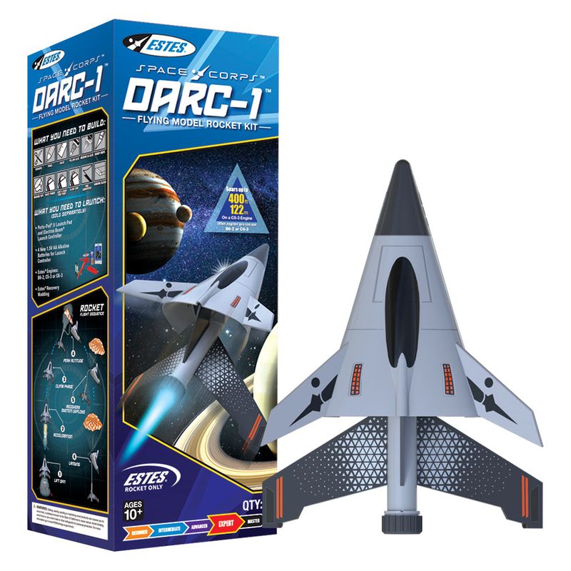 Estes Rockets - Space Corps DARC-1 (damaged box)