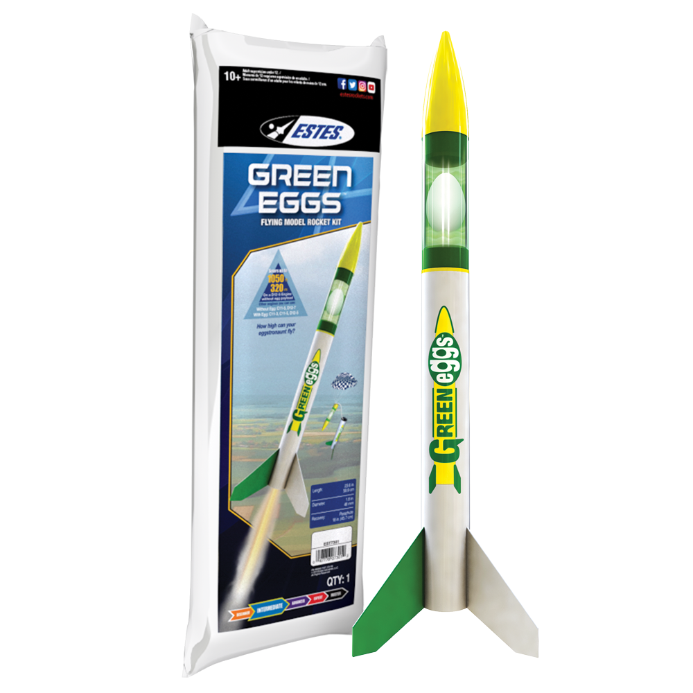 Estes Rockets - Green Eggs Payload Rocket (english only) Internediate