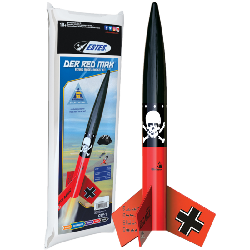 Estes Rockets - Der Red Max (english only) Intermediate