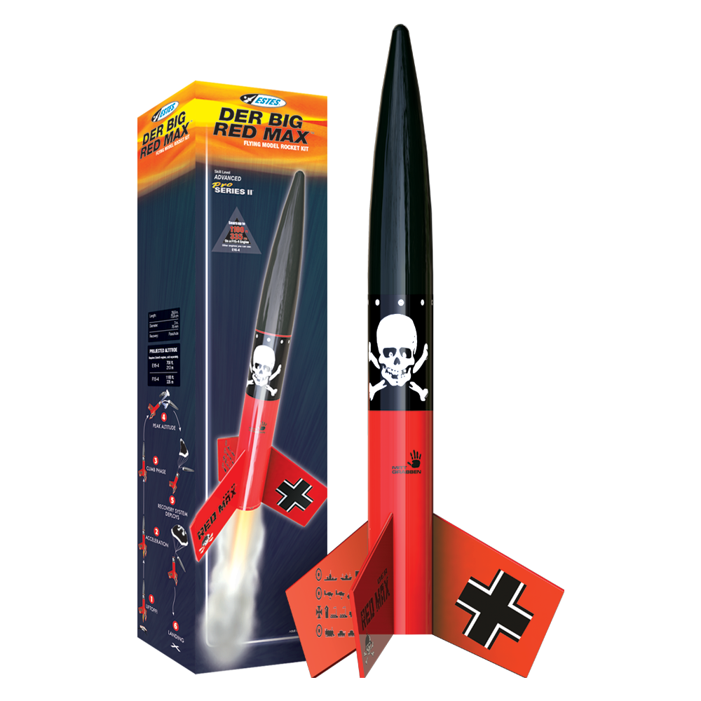 Estes Rockets - Der Big Red Max (english only)