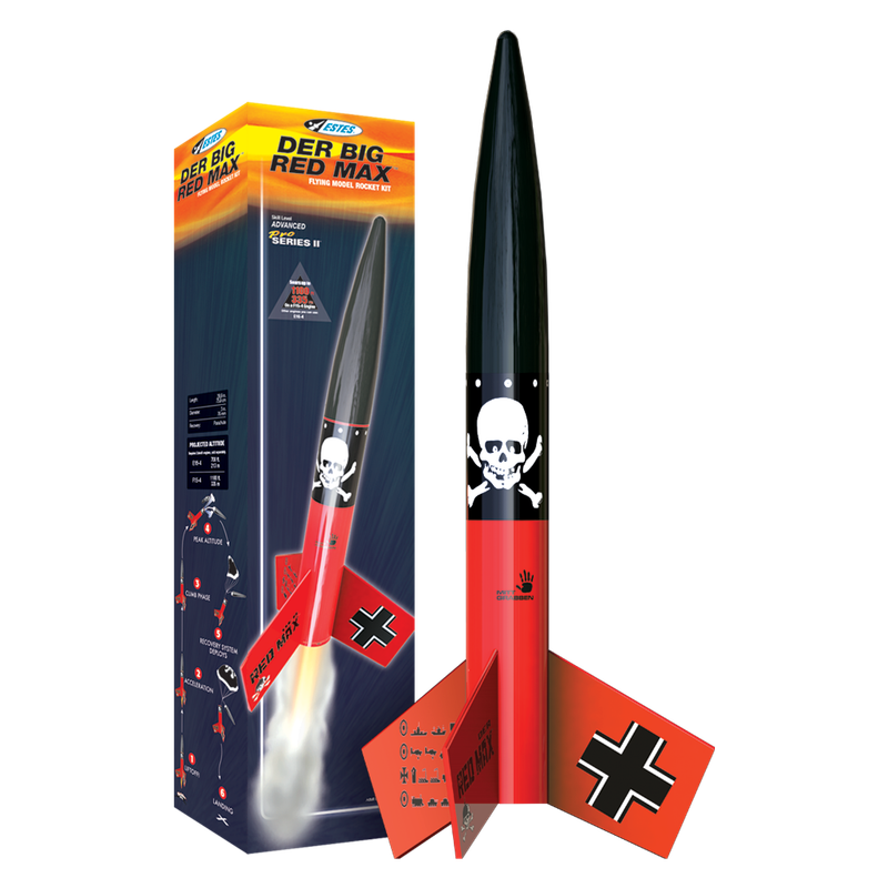 Estes Rockets - Der Big Red Max (english only)