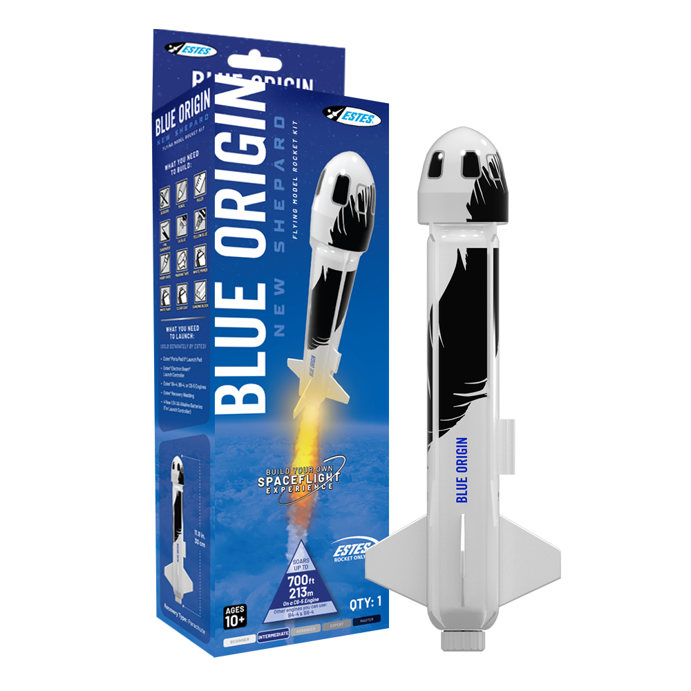 Estes Rockets - Blue Origin New Shepard Builder&#39;s Kit