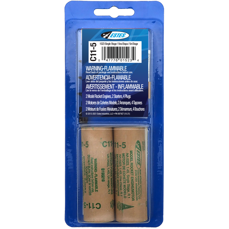 Estes Rockets - C11-5 (2 ea)