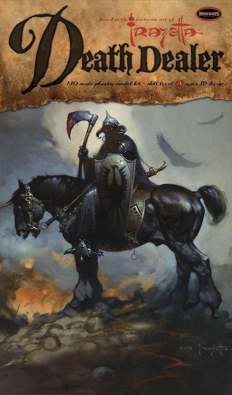 Moebius - Frazetta Death Dealer 1/10 Model Kit