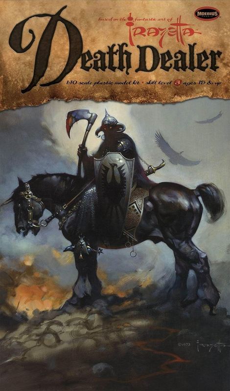 Moebius - Frazetta Death Dealer 1/10 Model Kit