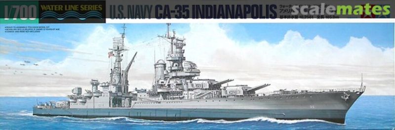 Tamiya - 1/700 USS Indianapolis CA-35