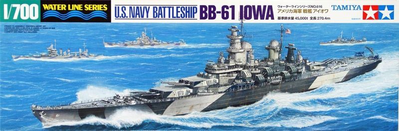 Tamiya - BB61 Iowa US Navy Battleship