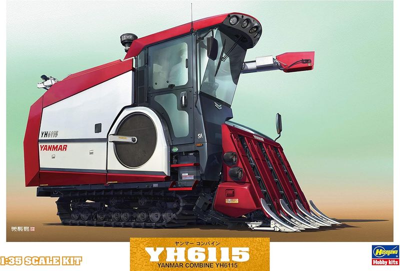 Hasegawa - 1/35 Yanmar Combine Yh6115