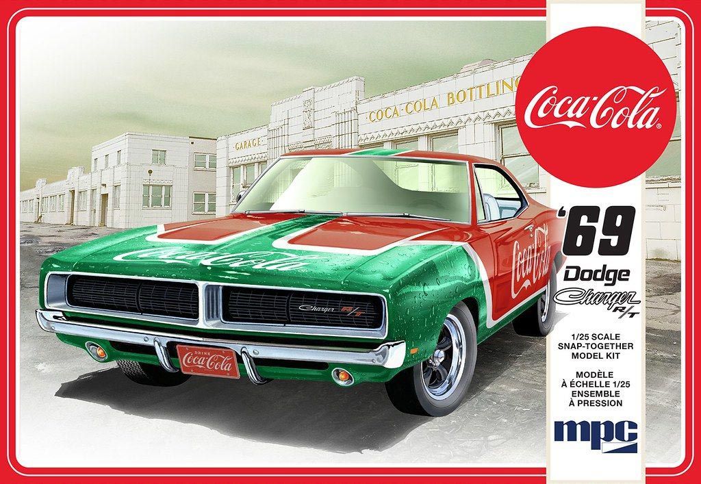 MPC - 1969 Dodge Charger RT COCA-COLA  Snap 1/25