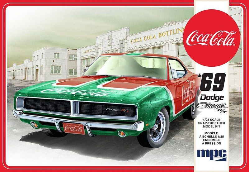 MPC - 1969 Dodge Charger RT COCA-COLA  Snap 1/25