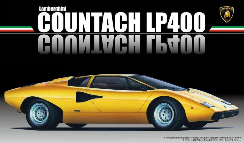 Fujimi - 1/24 Lamborghini Countach LP400