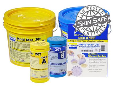 Smooth-On - Mold Star - 20T (Translucent)(2lbs)