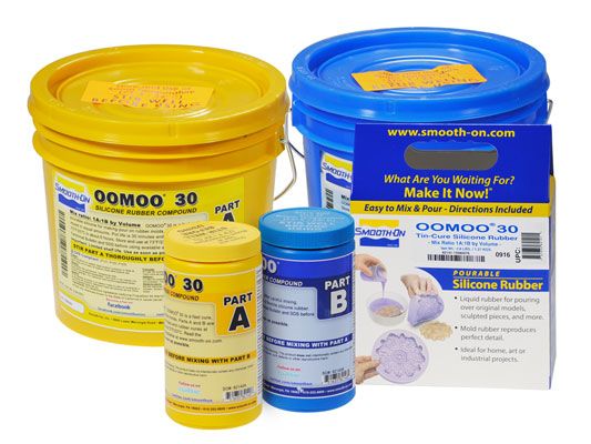 Smooth-On - OOMOO 30 Silicone Tin-Cure Rubber Trial Unit